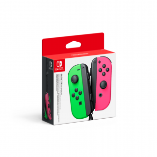 Nintendo Joy-Con Controllers (Pair) Neon Green/Neon Pink - Gamepad - Nintendo Switch